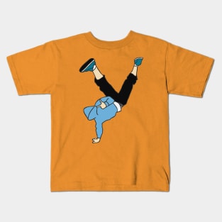 handstand-yoga apose Kids T-Shirt